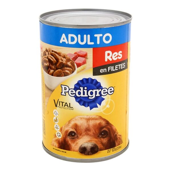 Alimento Para Perro Pedigree Vital Protection Filetes De Res Adulto 625 Gr