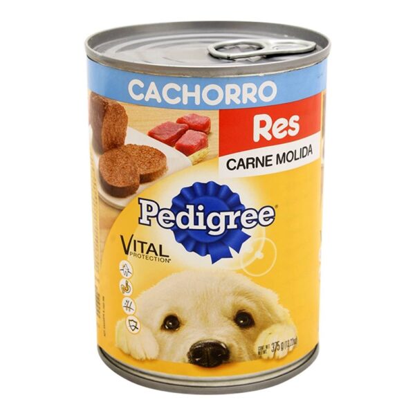 Alimento Para Perro Pedigree Vital Protection Carne Molida De Res Cachorro 375 Gr