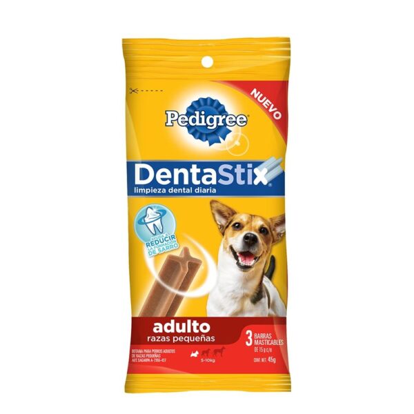 Premios Para Perro Pedigree Dentastix Adulto Razas Pequeñas 3 Pzas