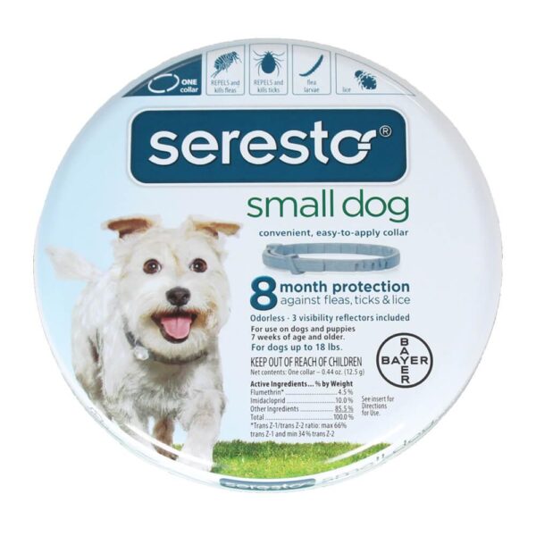 Solución Para Protección Contra Pulgas Y Garrapatas Bayer Seresto Seresto Ch Perro Y Gato