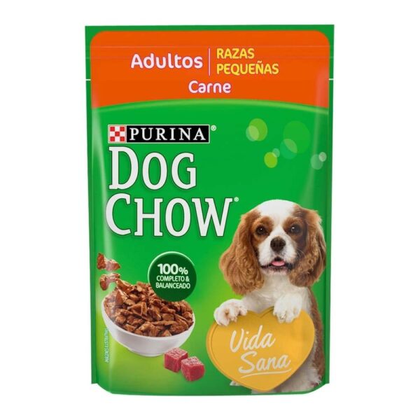 Alimento Para Perro Dog Chow Adulto Razas Pequeñas Sabor Carne 100 G