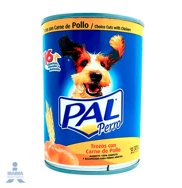 PAL CAJA LATA POLLO 24/375 G