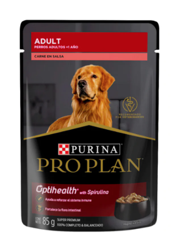 PROPLAN CAJA POUCH AD CARNE 24/85 G