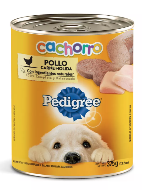 PED CAJA Cachorro POLLO 24/375 G