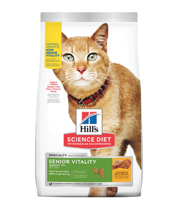 Science Diet Gato 7+ Vitality 1.4 KG