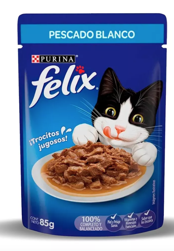 Felix POUCH PES BLANCO 24/85 G