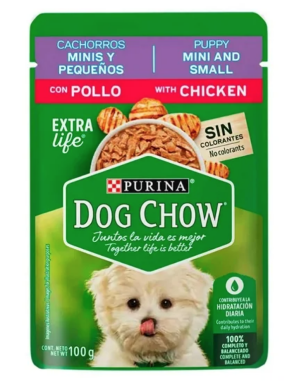 Dog Chow Pouch Razas Pequeñas POLLO 20/100 G