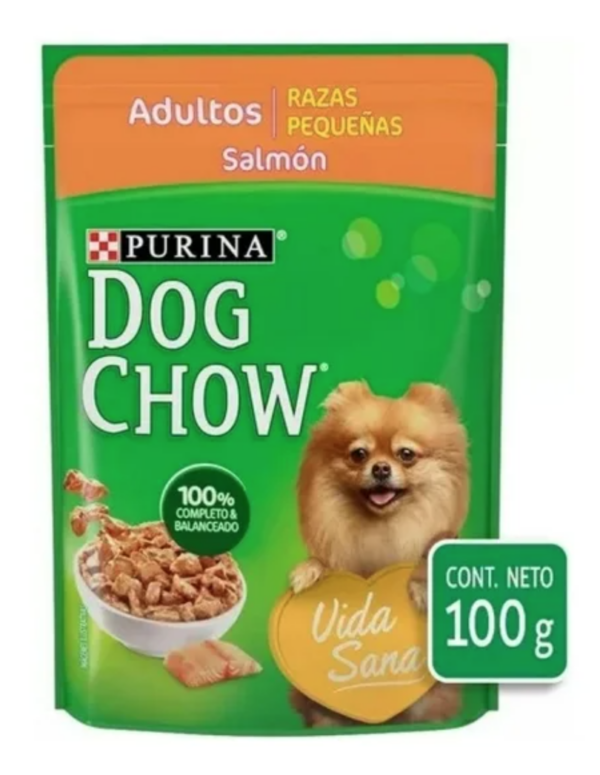 Dog Chow Pouch Razas Pequeñas SALMON 20/100 G