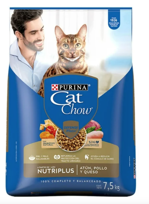 CAT CHOW NUTRI PLUS 7.5 KG