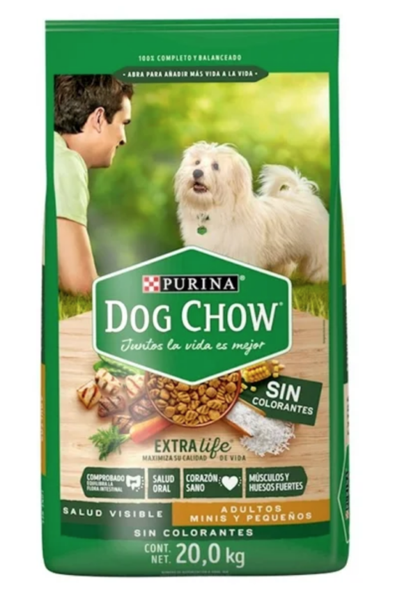 Dog Chow Adulto Razas Pequeñas 20 KG