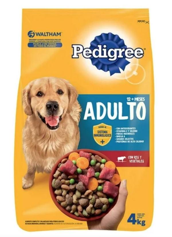 PEDIGREE ADULTO 4 KG