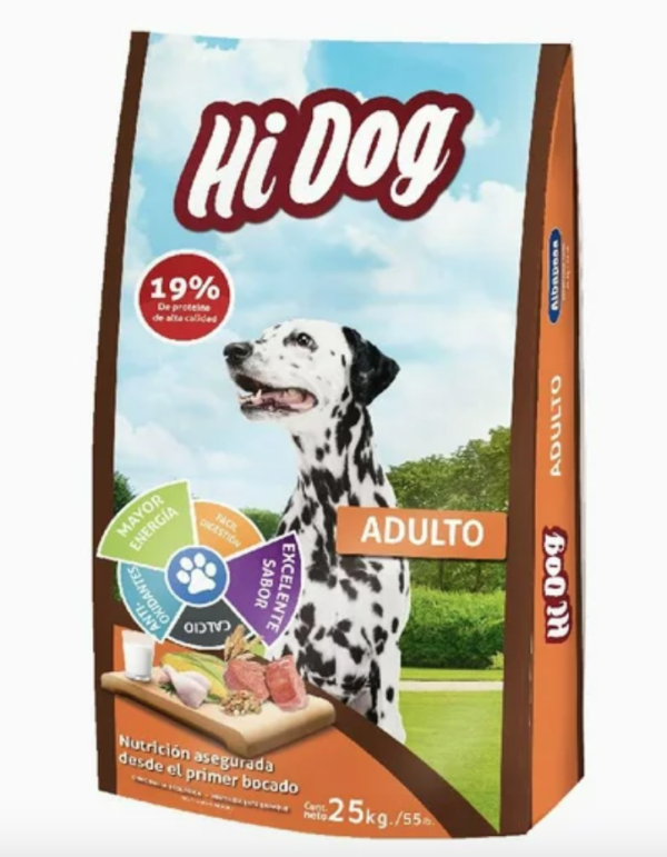 HI DOG ADULTO 25 KG