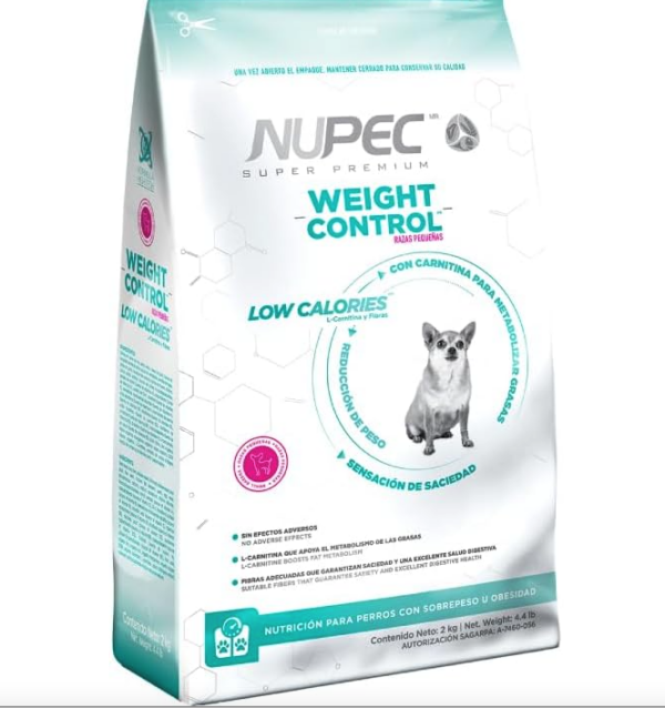 NUPEC WEIGHT CONTROL Razas Pequeñas 2 KG