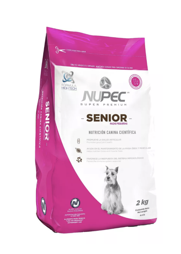 NUPEC SENIOR Razas Pequeñas 8 KG