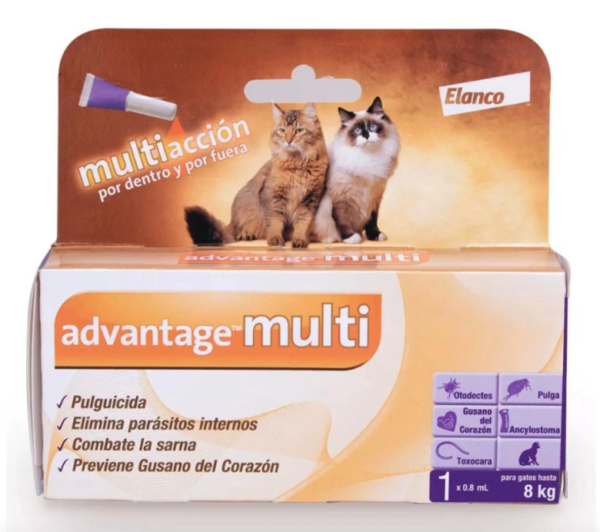 ADVANTAGE GATO 4-8 KG .8 ML