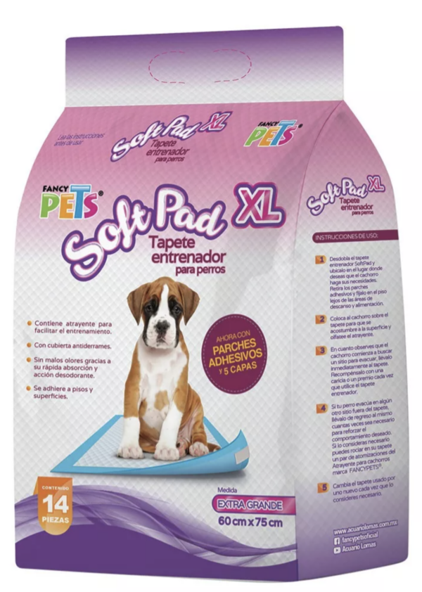 TAPETE ENTREN FANCY PET XL 14 PZ