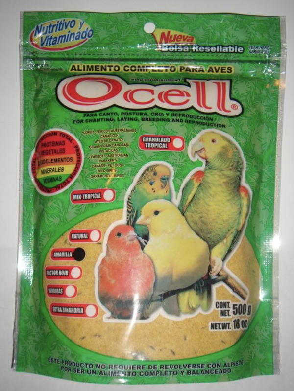 OCELL PASTA AMARILLA 500 G