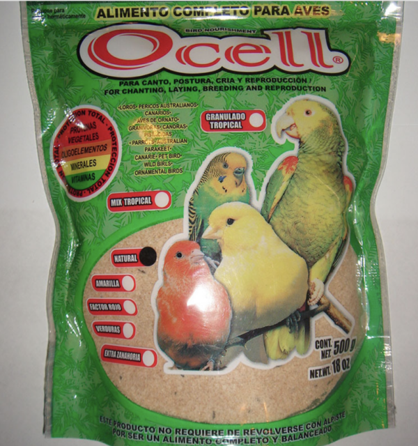 OCELL PASTA NATURAL 500 G